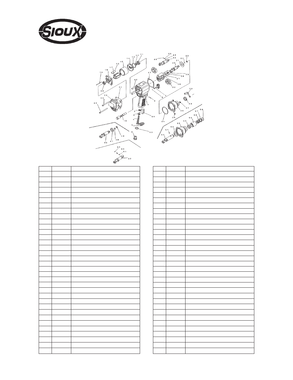 Sioux Tools IW38HAP-7Q User Manual | Page 19 / 21