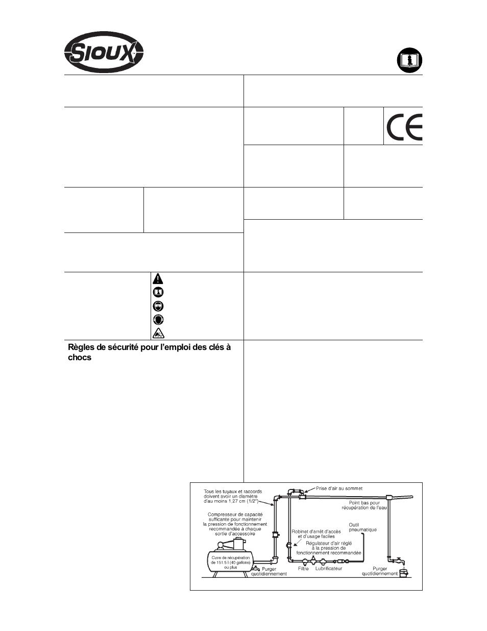 Sioux Tools IW38HAP-7Q User Manual | Page 4 / 21