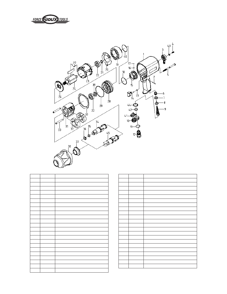 Sioux Tools 5375AP User Manual | Page 19 / 20