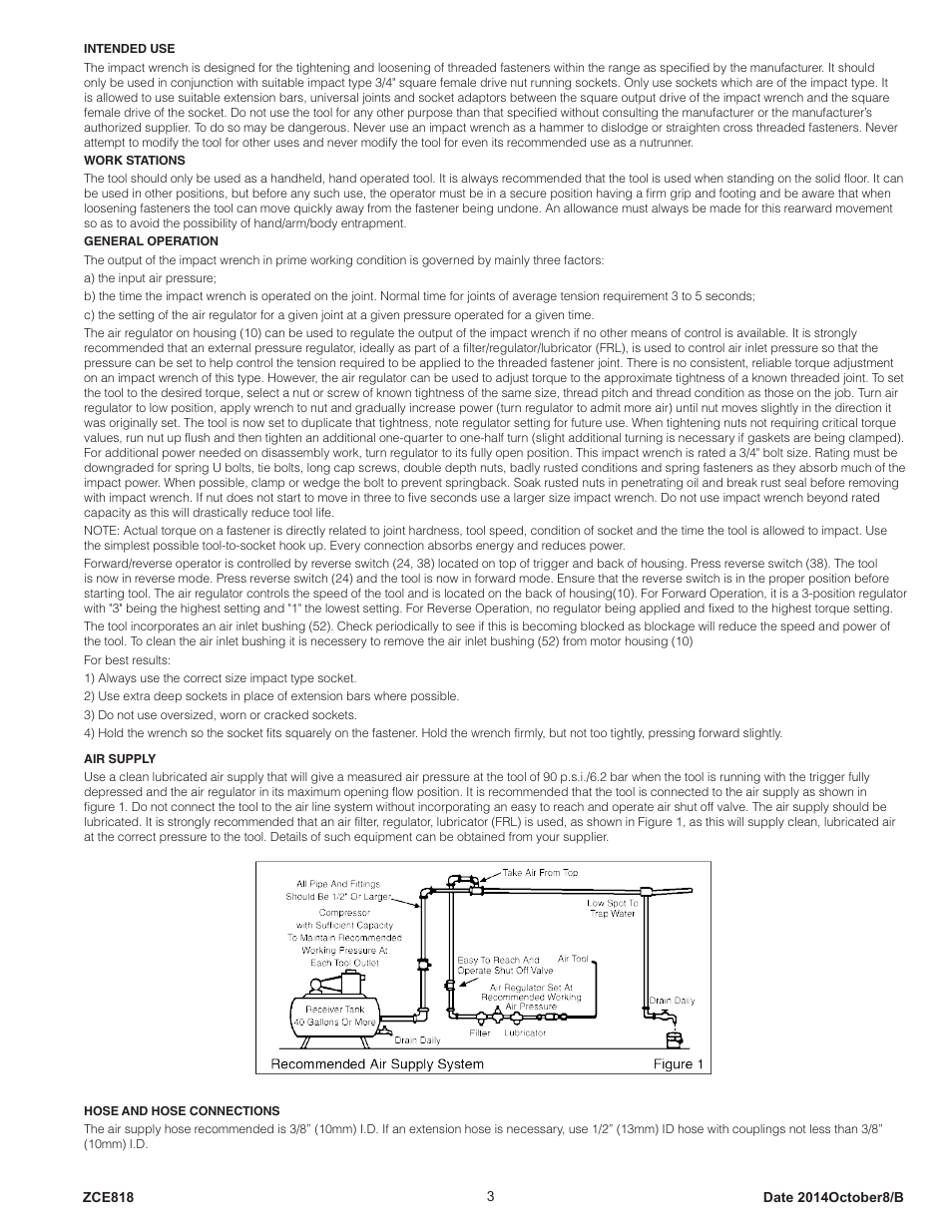 Sioux Tools IW750MP-6R User Manual | Page 3 / 34