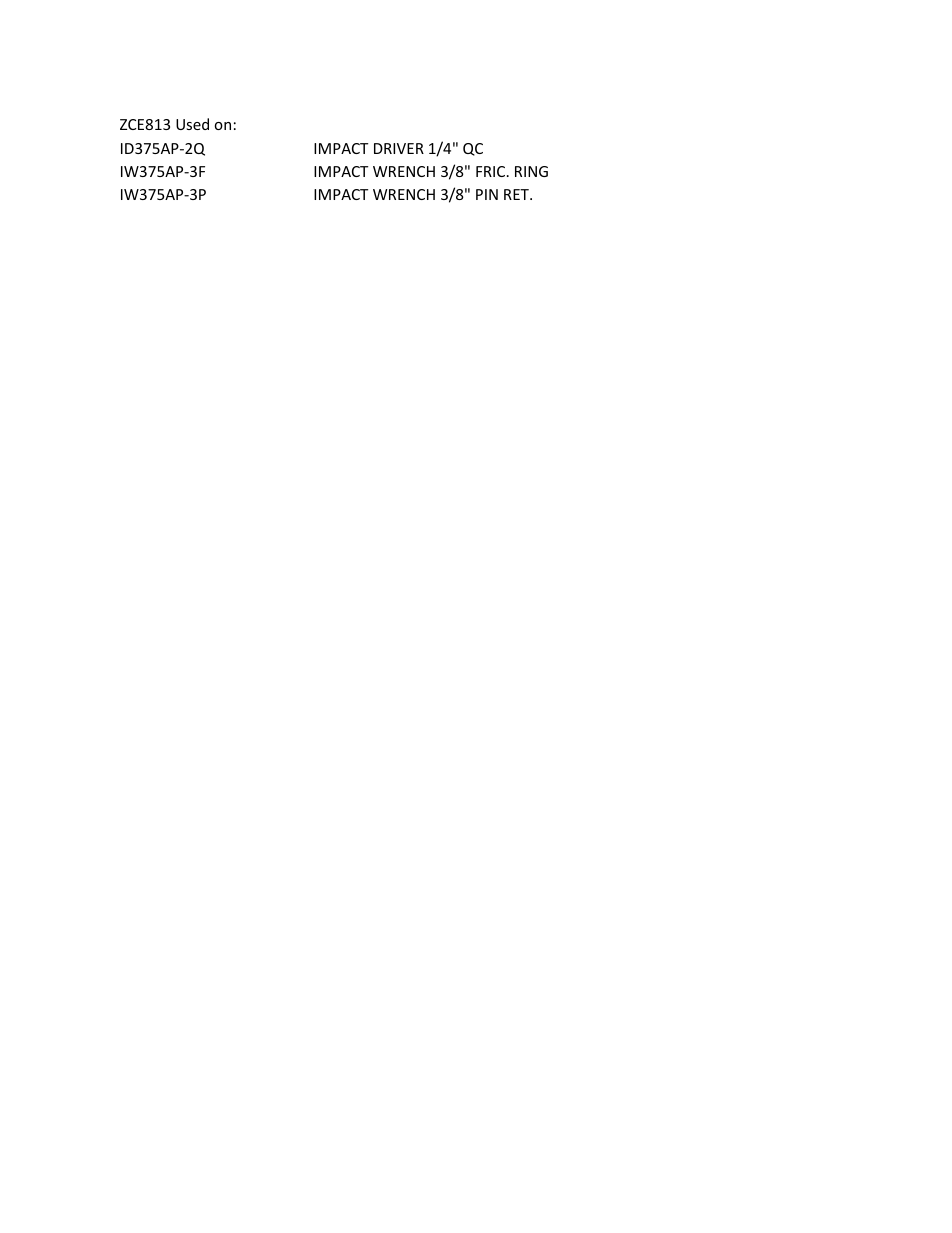 Sioux Tools IW375AP User Manual | Page 27 / 27