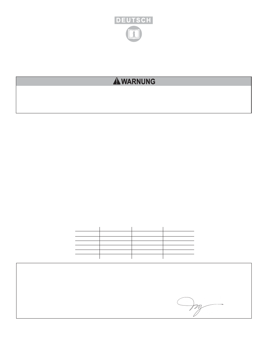 Warnung | Sioux Tools NO. 1 SERIES “1AM” User Manual | Page 2 / 12