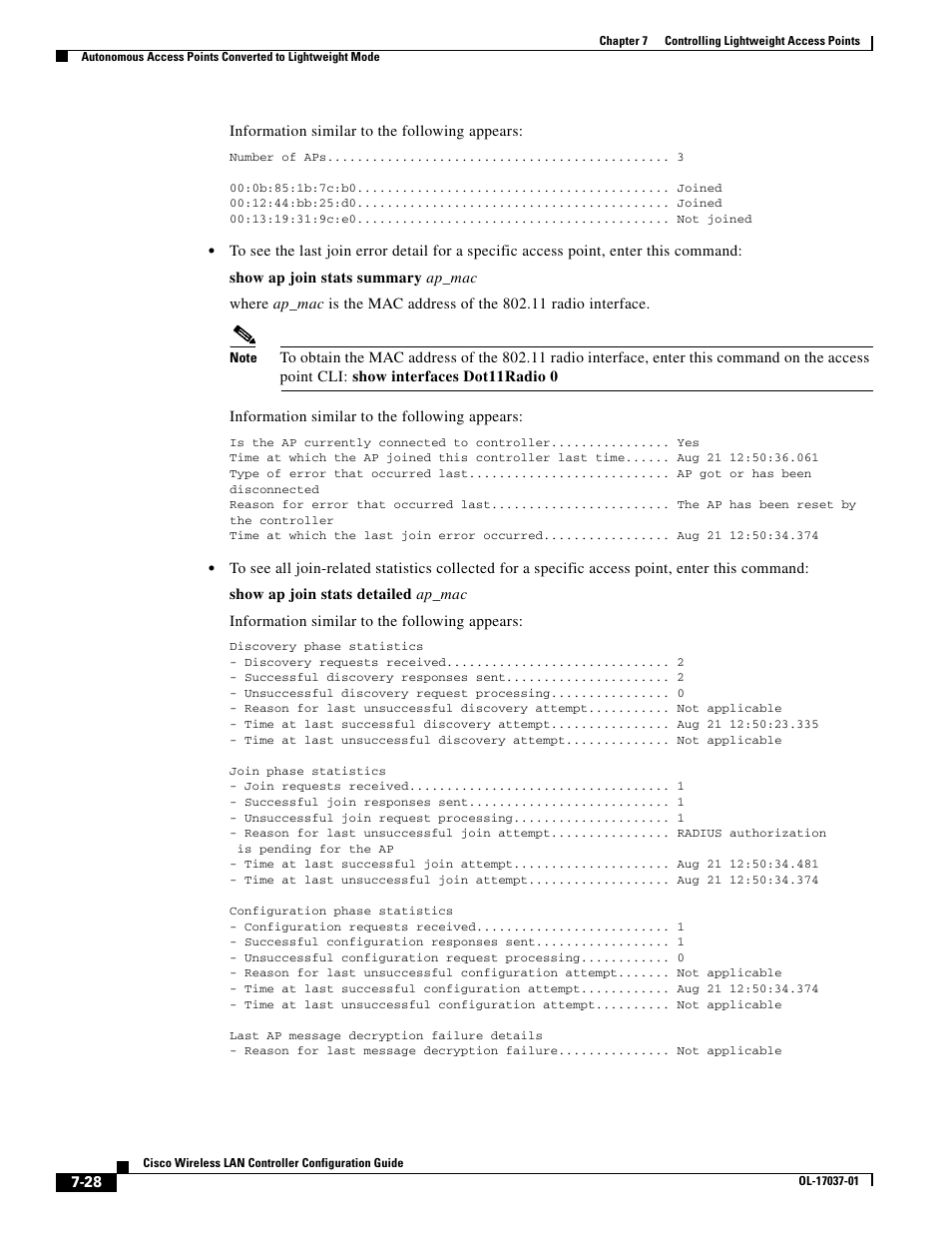 Cisco WIRELESS LAN CONTROLLER OL-17037-01 User Manual | Page 28 / 80