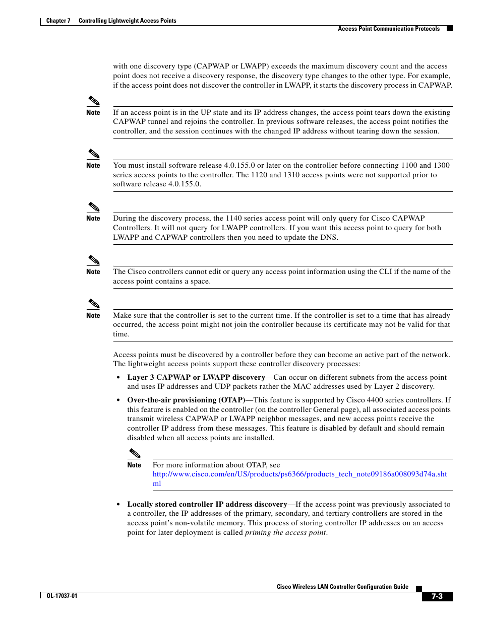 Cisco WIRELESS LAN CONTROLLER OL-17037-01 User Manual | Page 3 / 80