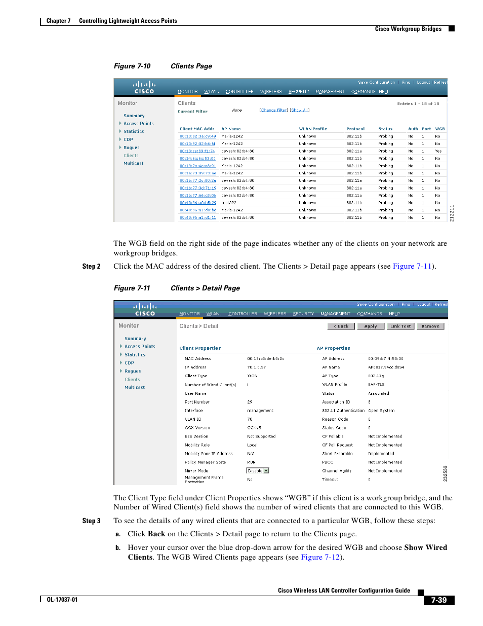 Cisco WIRELESS LAN CONTROLLER OL-17037-01 User Manual | Page 39 / 80