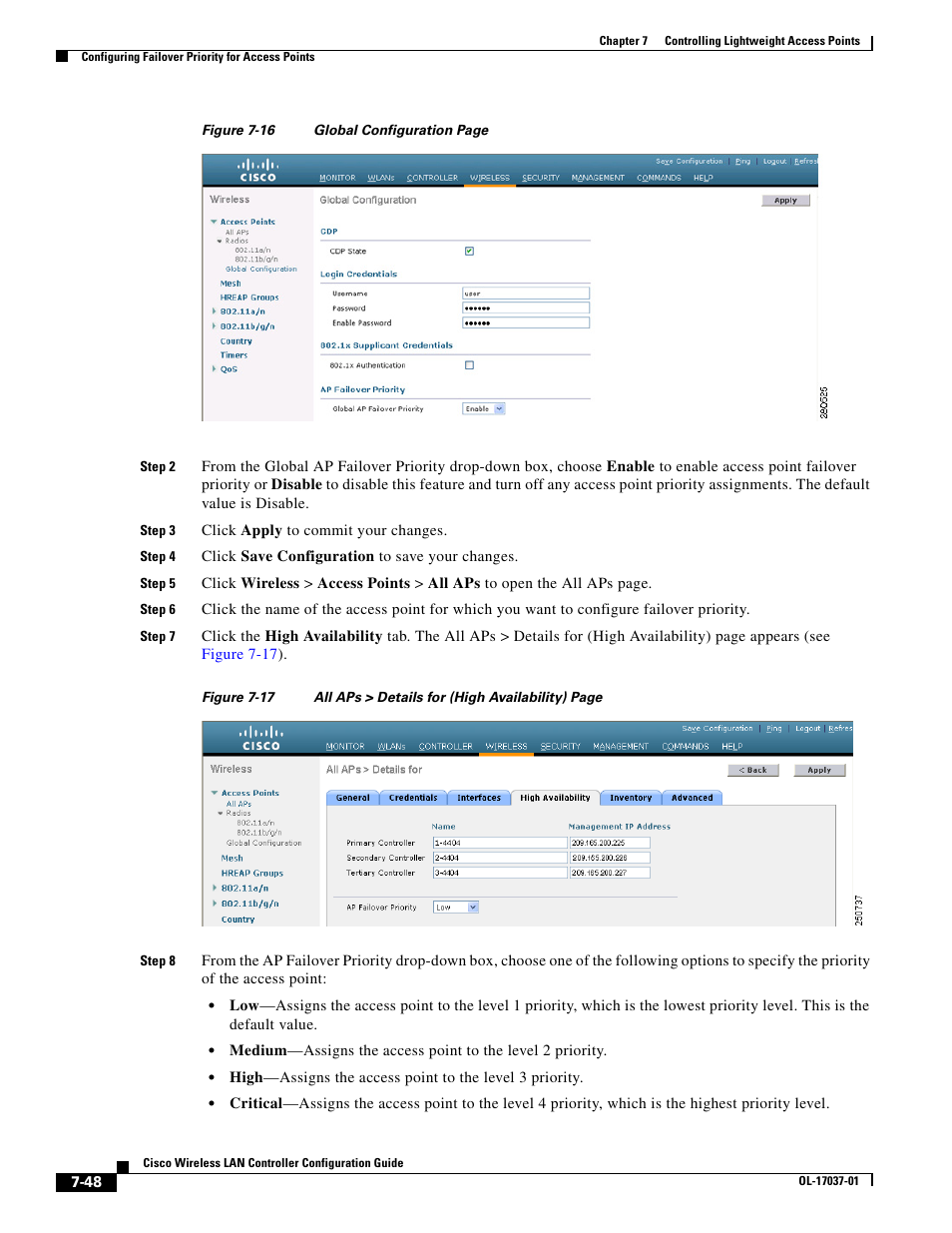 Cisco WIRELESS LAN CONTROLLER OL-17037-01 User Manual | Page 48 / 80
