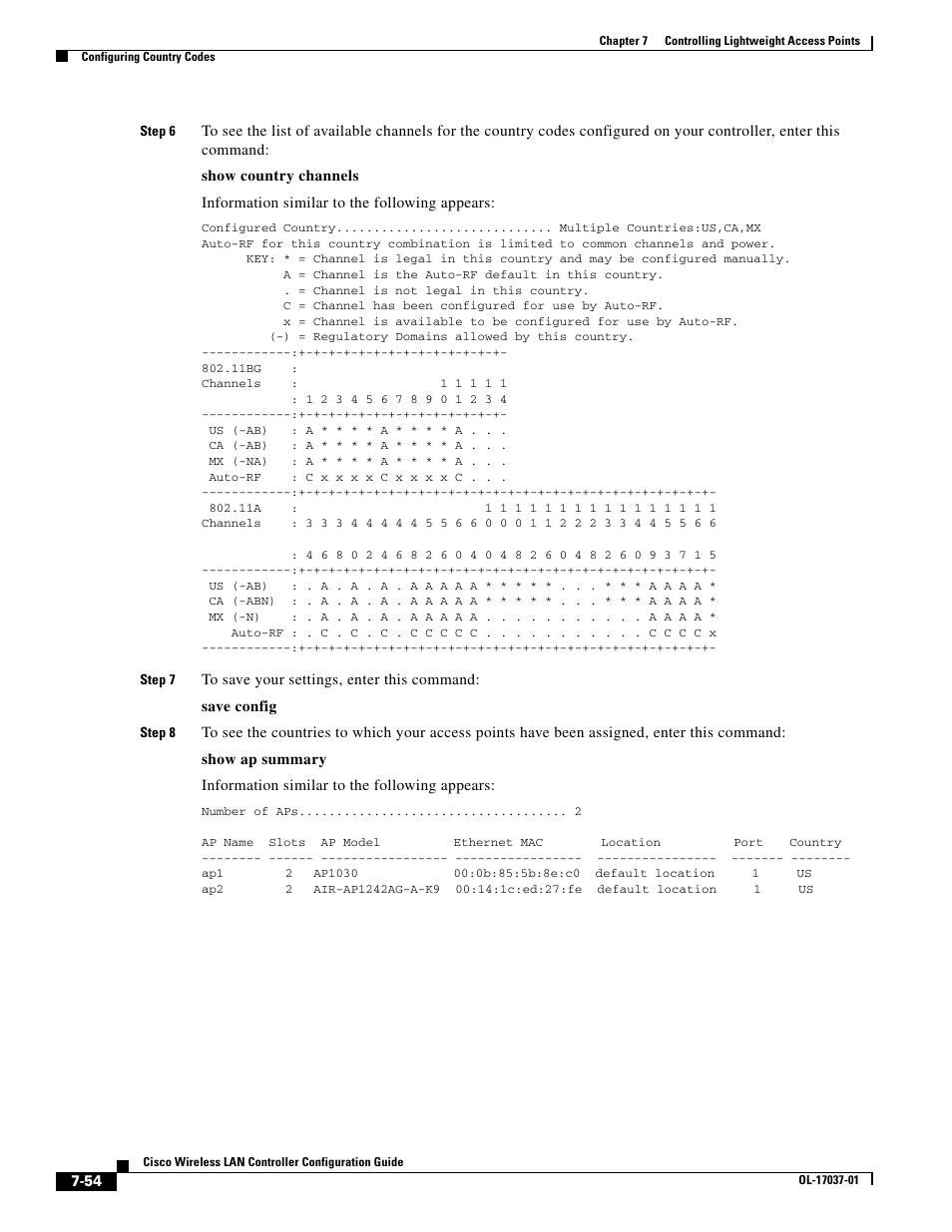 Cisco WIRELESS LAN CONTROLLER OL-17037-01 User Manual | Page 54 / 80