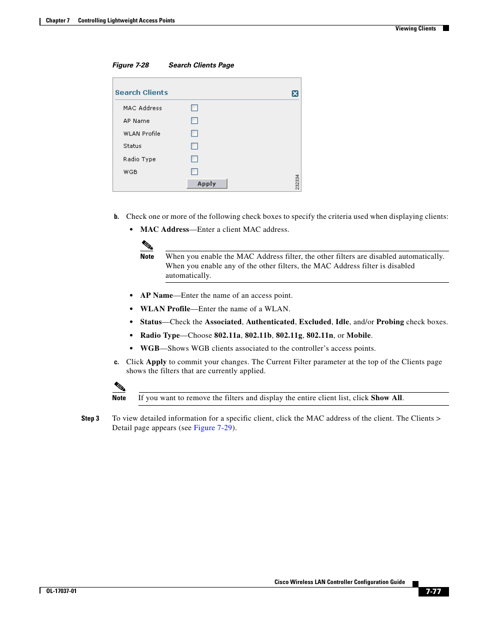 Cisco WIRELESS LAN CONTROLLER OL-17037-01 User Manual | Page 77 / 80