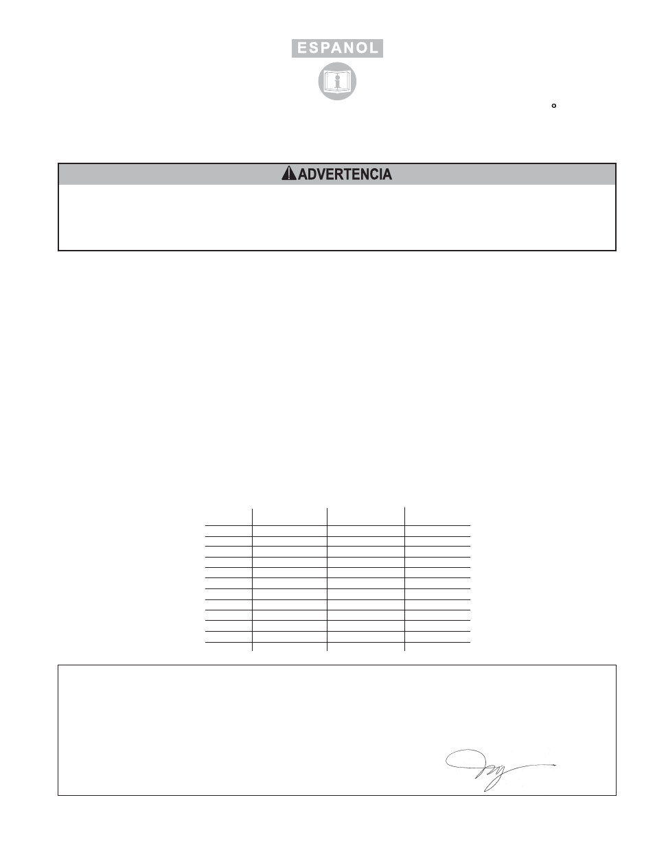 Advertencia | Sioux Tools NO. 1 SERIES “1AM” User Manual | Page 3 / 9