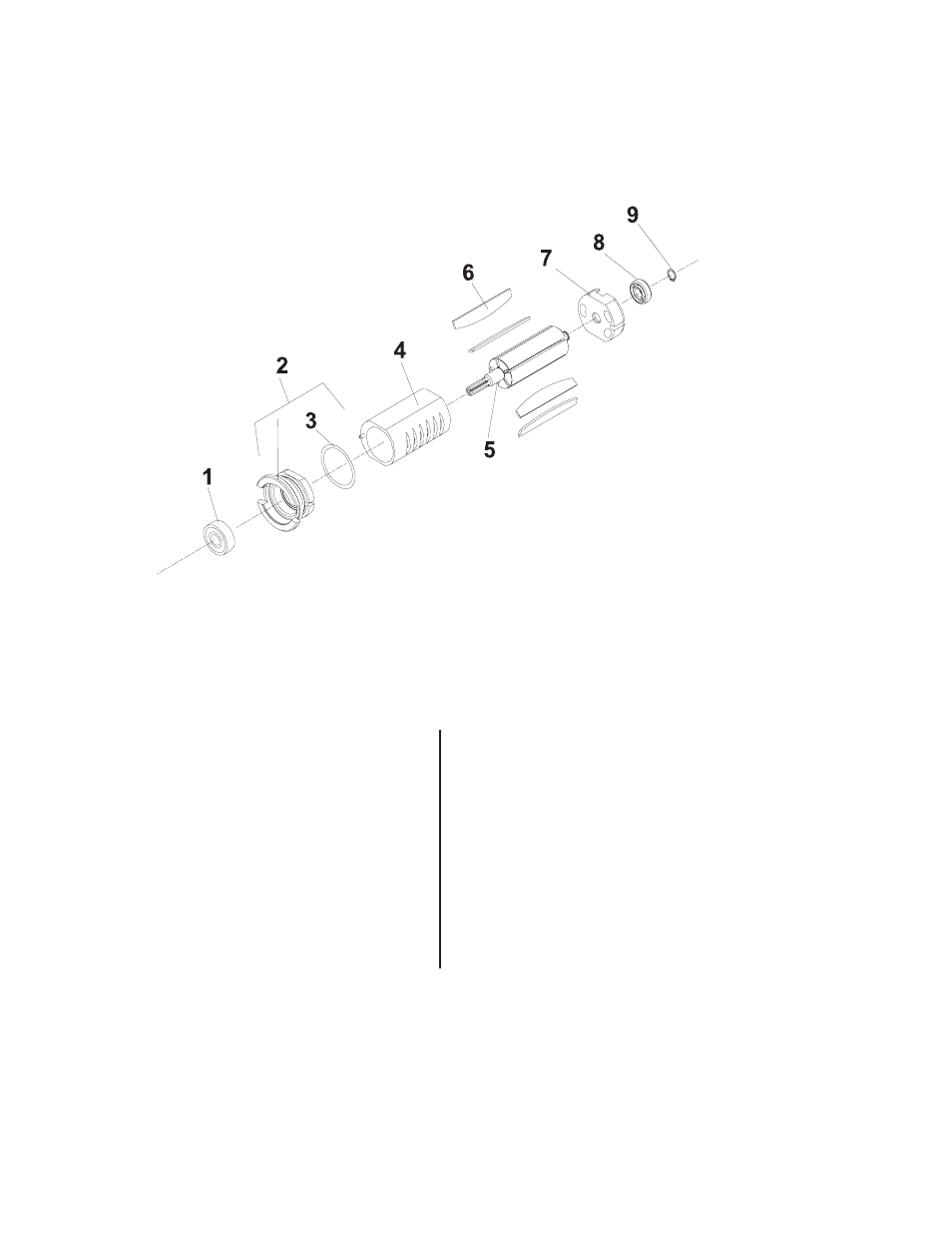 Parts list for, Series motors, Sd9apb | Sioux Tools SD9APB User Manual | Page 16 / 22