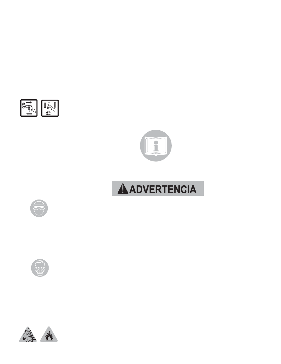 Advertencia | Sioux Tools Air Tools User Manual | Page 28 / 77