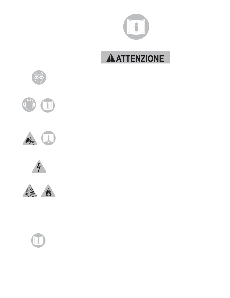 Attenzione | Sioux Tools Air Tools User Manual | Page 35 / 77