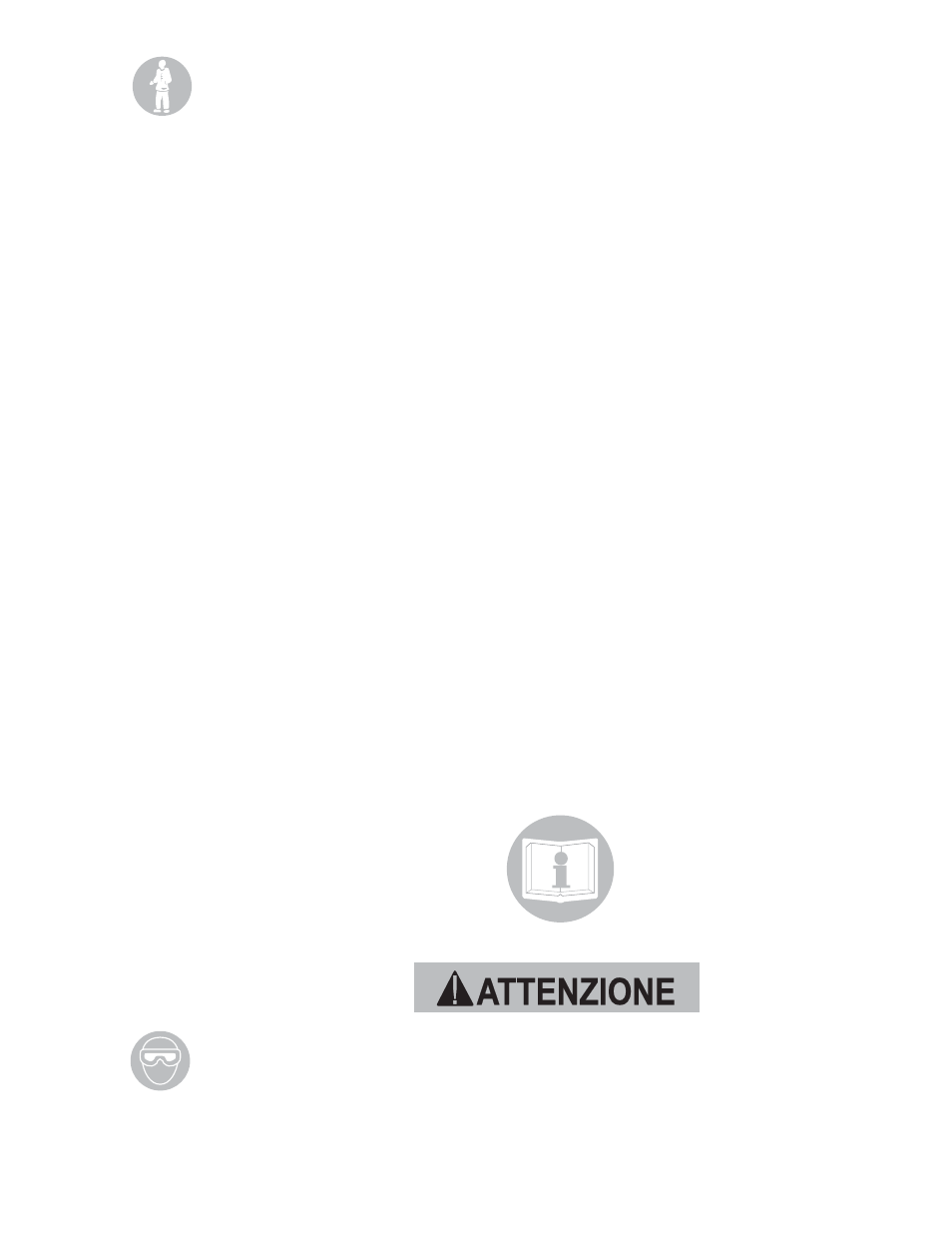 Attenzione | Sioux Tools Air Tools User Manual | Page 43 / 77
