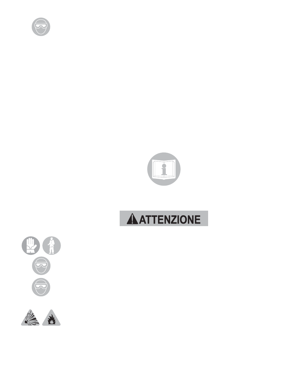 Attenzione | Sioux Tools Air Tools User Manual | Page 44 / 77