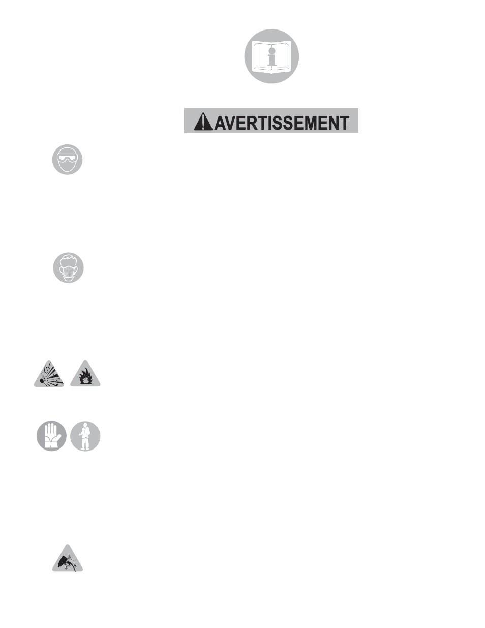 Avertissement | Sioux Tools Air Tools User Manual | Page 50 / 77