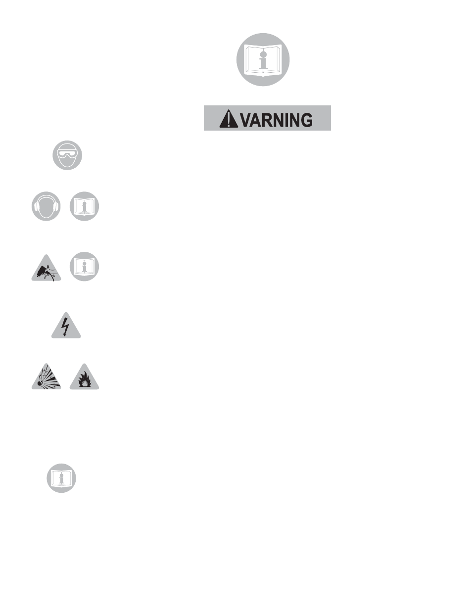 Varning | Sioux Tools Air Tools User Manual | Page 66 / 77