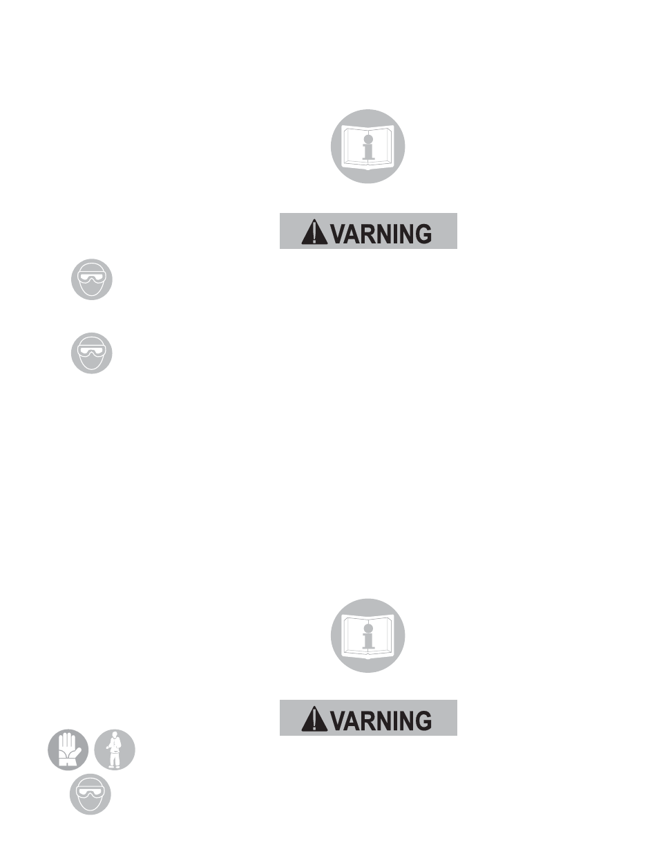 Varning | Sioux Tools Air Tools User Manual | Page 74 / 77