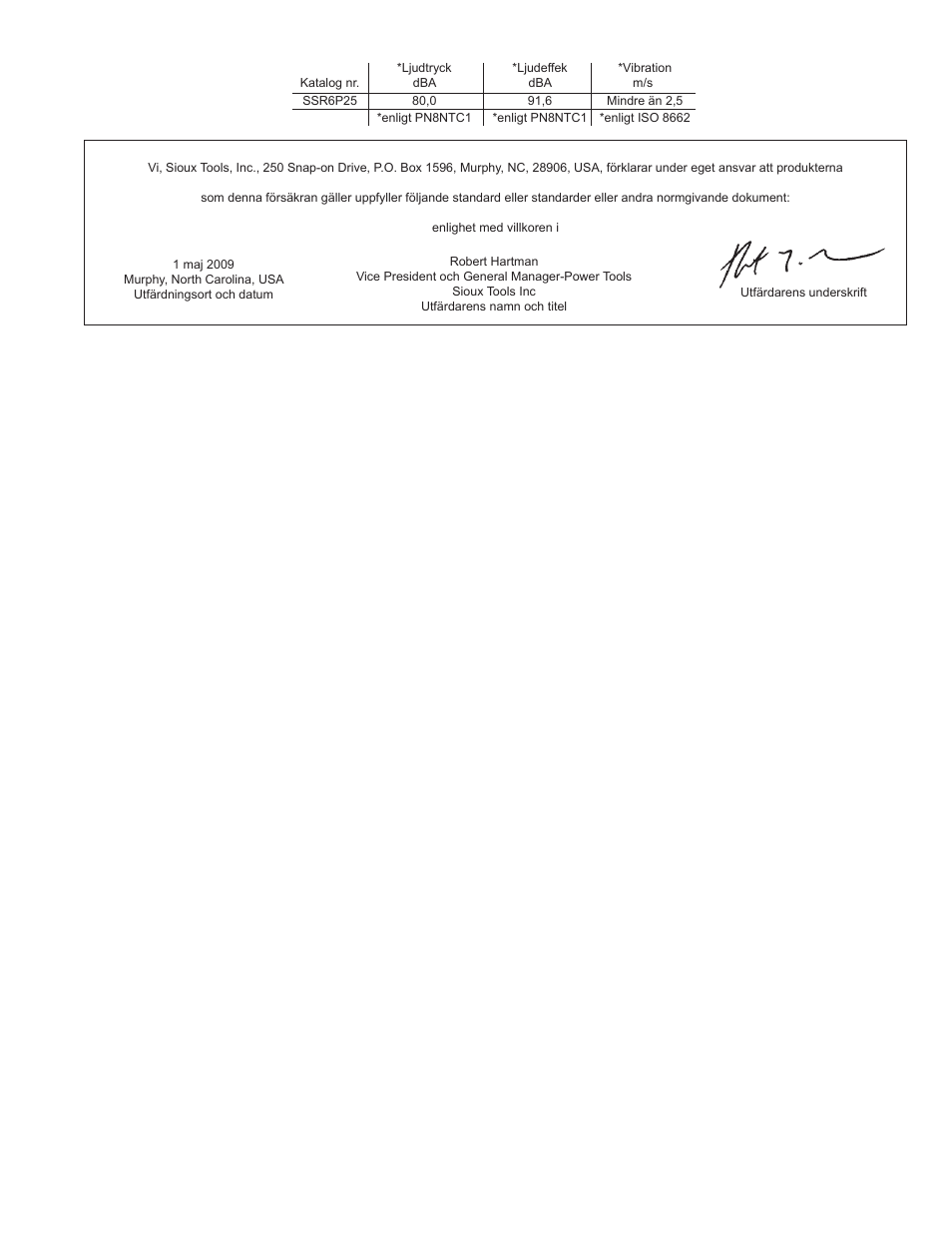 Sioux Tools SSR6P25 User Manual | Page 21 / 25