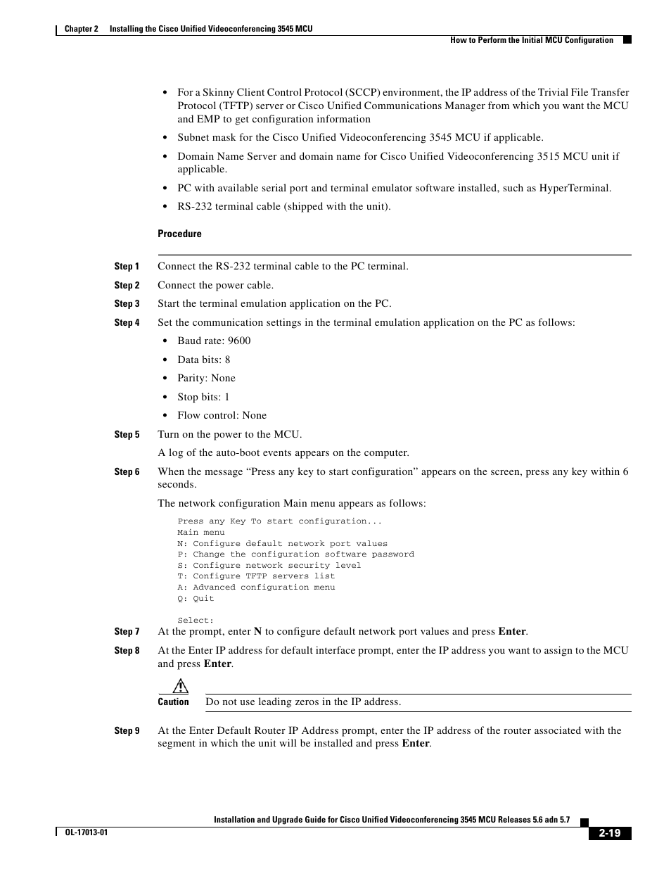 Cisco 3545 MCU User Manual | Page 25 / 56