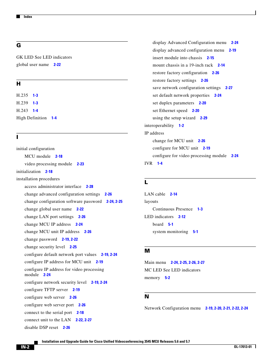 Cisco 3545 MCU User Manual | Page 54 / 56