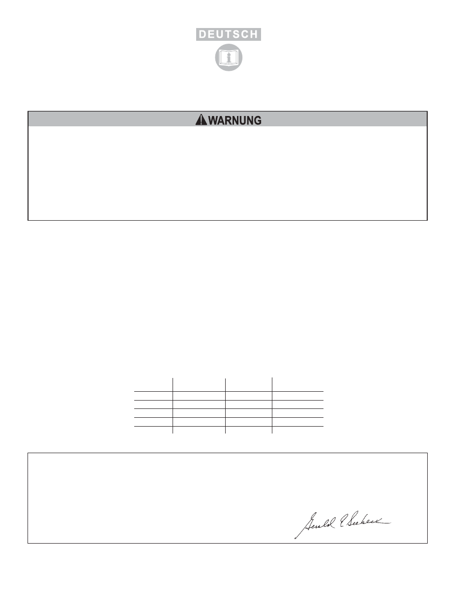 Warnung | Sioux Tools 1296L User Manual | Page 2 / 8
