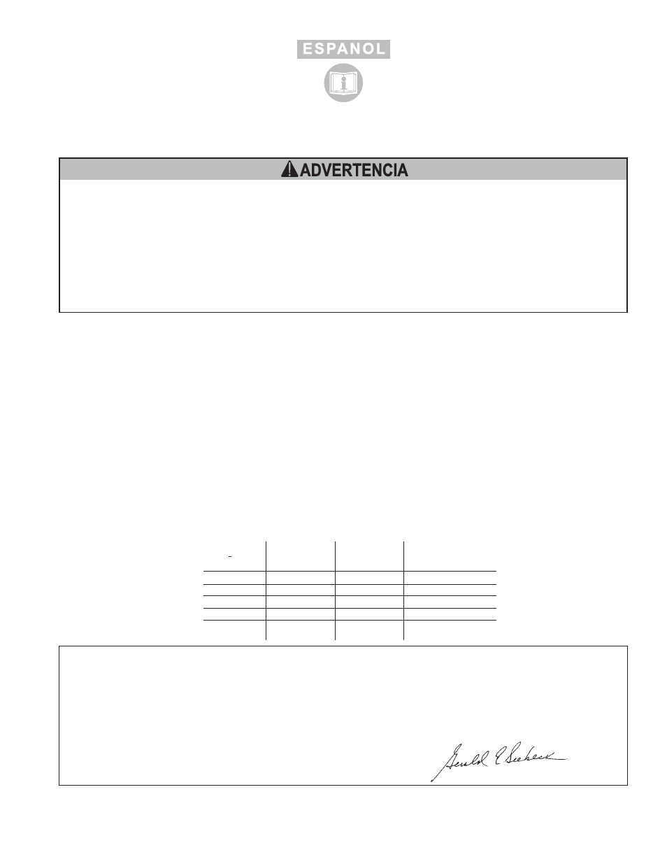 Advertencia | Sioux Tools 1296L User Manual | Page 3 / 8