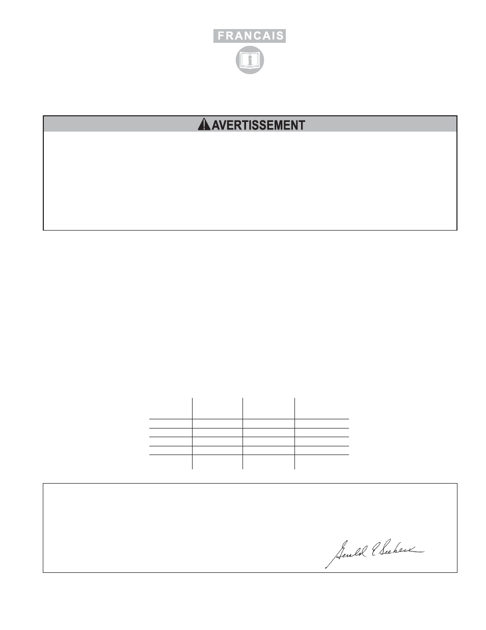 Avertissement | Sioux Tools 1296L User Manual | Page 5 / 8