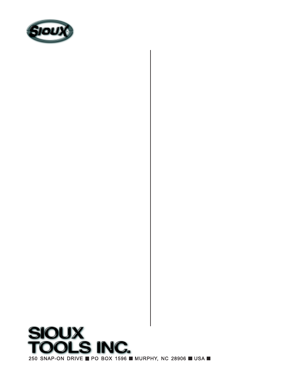 Sioux Tools 1446ES User Manual | 4 pages