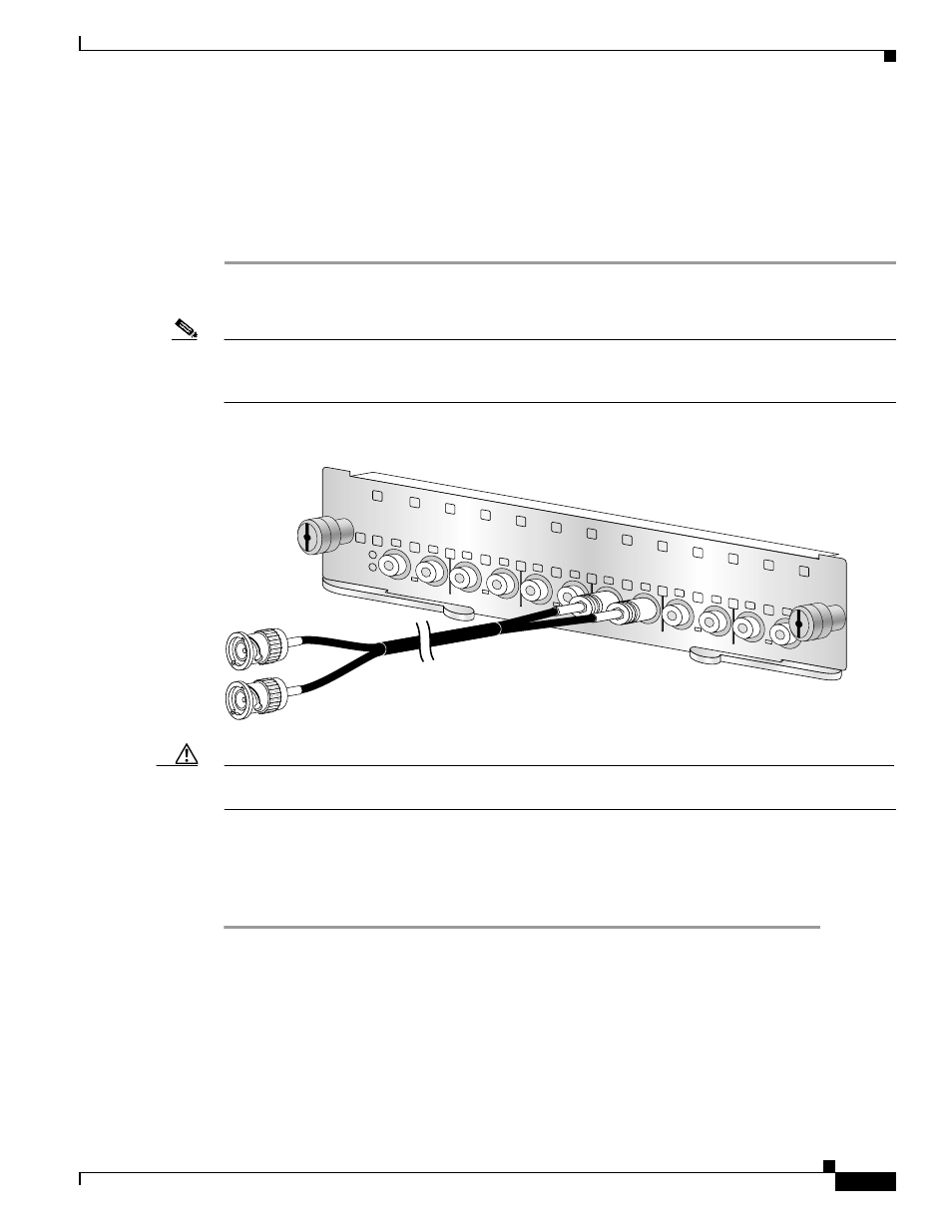 Connecting a t3 smb cable, Figure 3-2, Step 1 | Step 2 | Cisco 7300-6T3 User Manual | Page 35 / 54