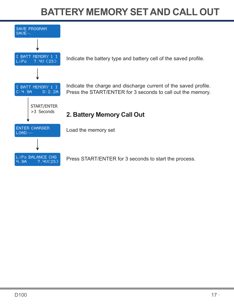 页 19 | SkyRC D100 Charger User Manual | Page 19 / 30