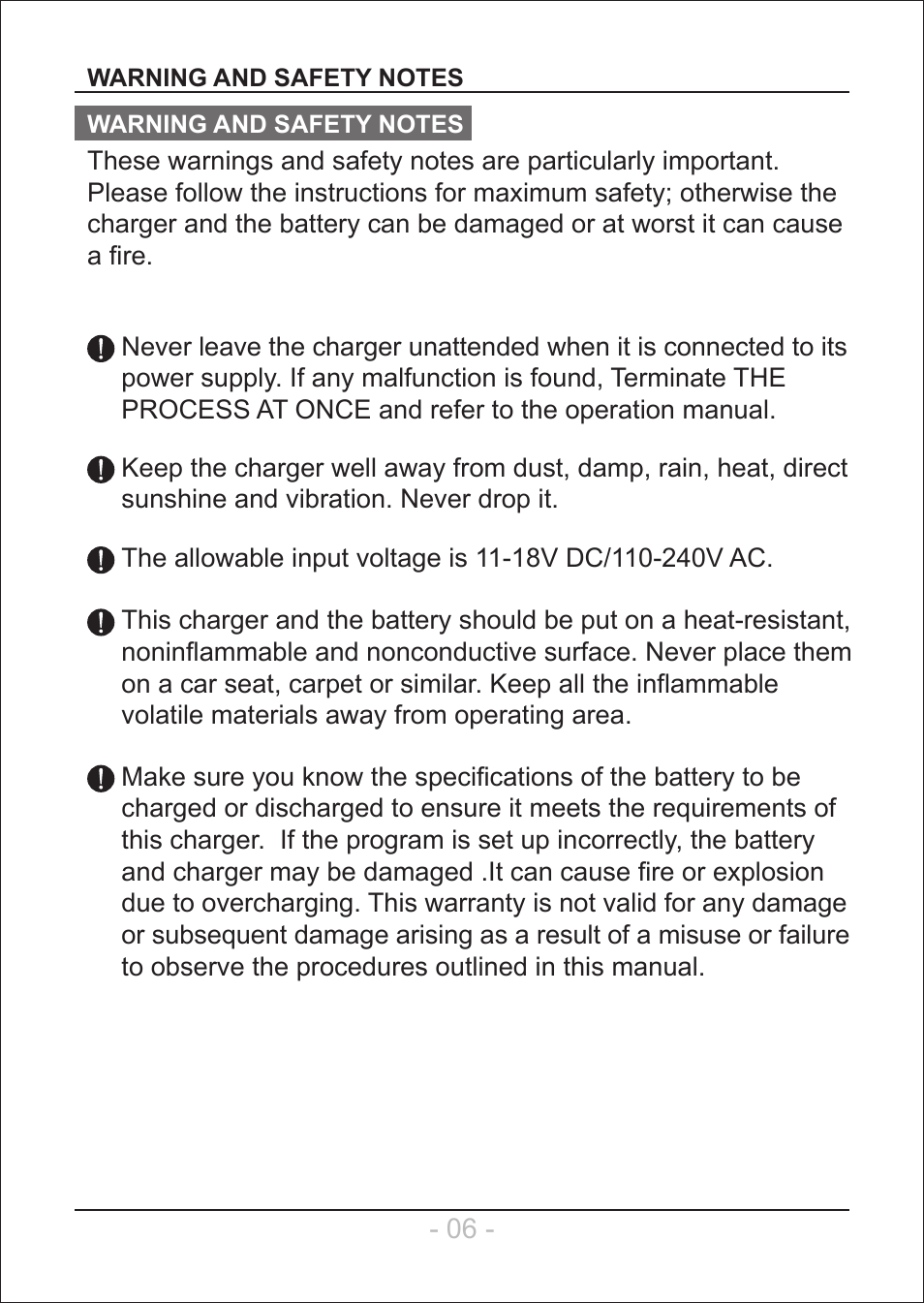 SkyRC e6650 User Manual | Page 7 / 28