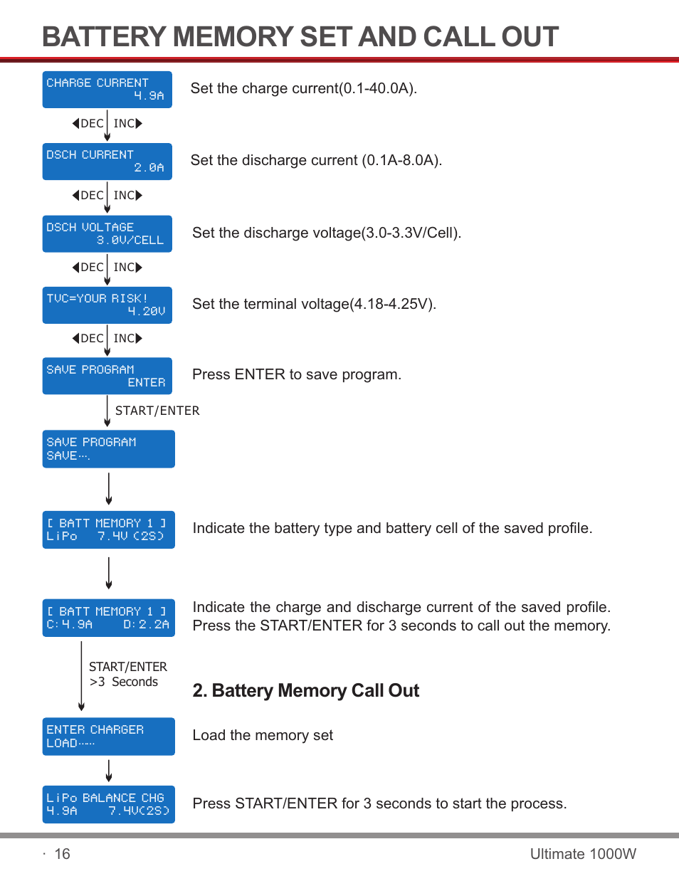 页 18 | SkyRC SKYRC1000W Charger User Manual | Page 18 / 32