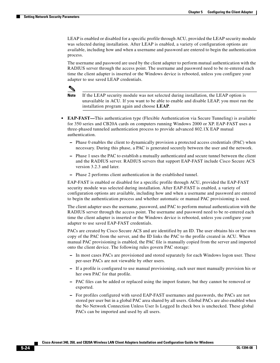 Cisco 340 User Manual | Page 24 / 62