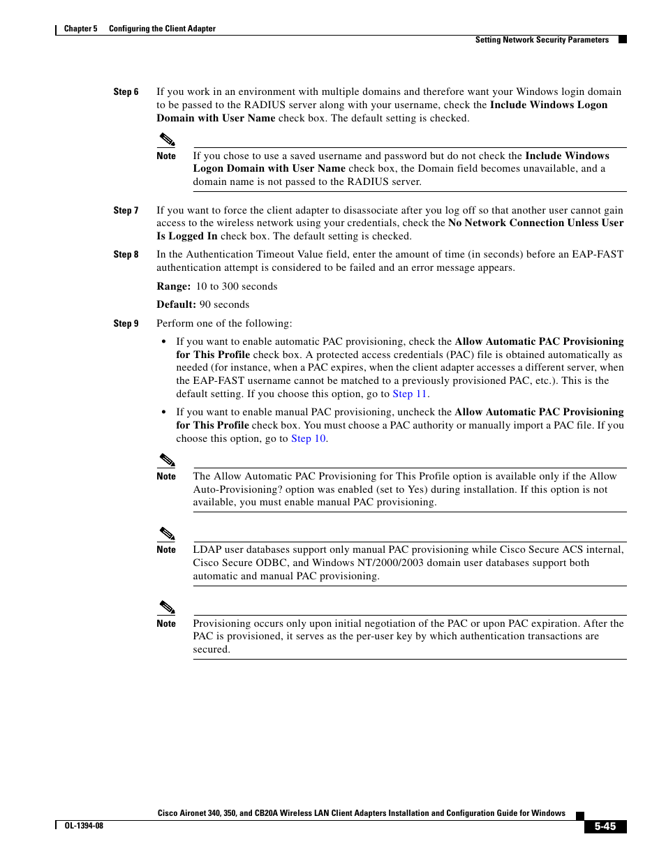 Cisco 340 User Manual | Page 45 / 62