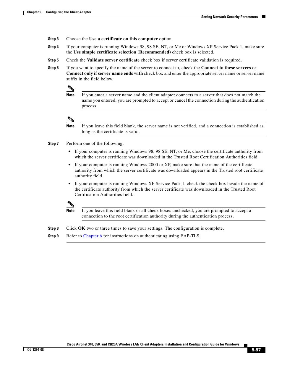 Cisco 340 User Manual | Page 57 / 62