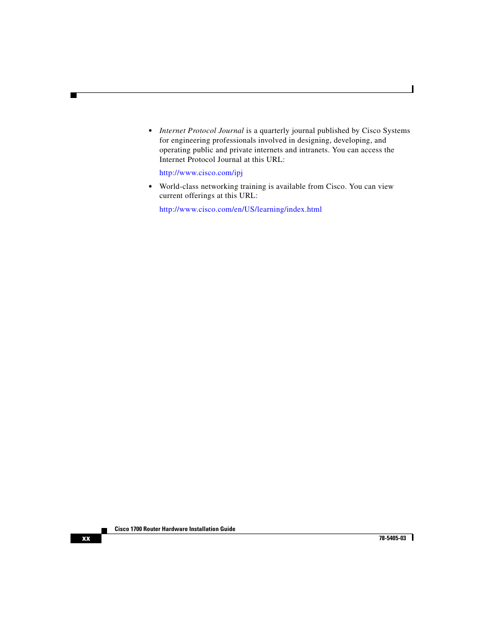 Cisco 1700 User Manual | Page 20 / 88