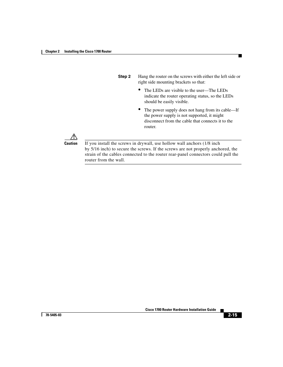 Cisco 1700 User Manual | Page 47 / 88