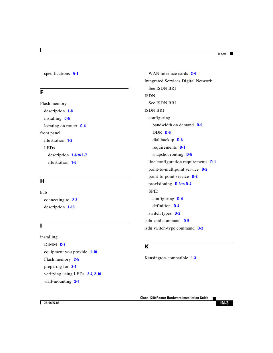 Cisco 1700 User Manual | Page 85 / 88