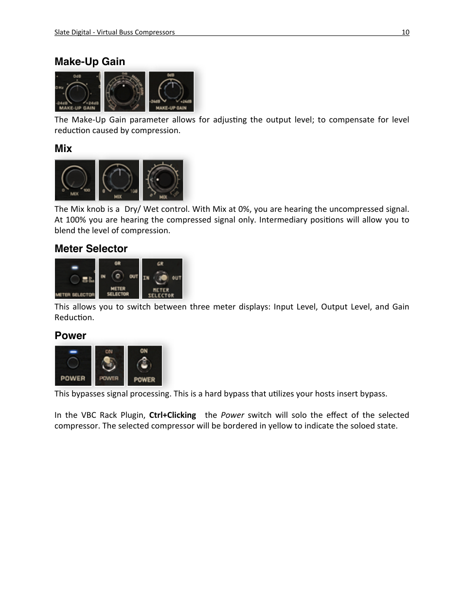 Slate Digital Virtual Buss Compressors User Manual | Page 10 / 18