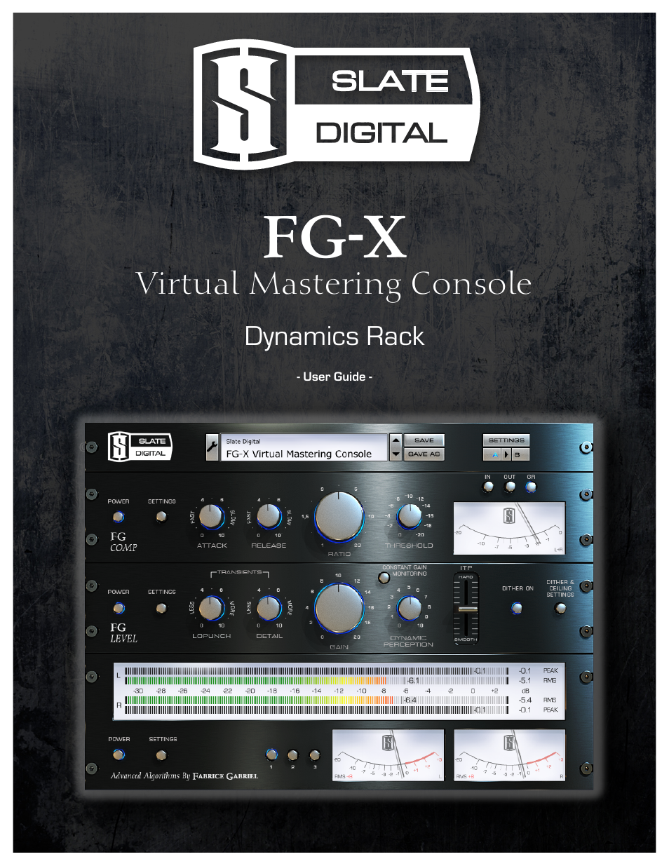 Slate Digital FG-X Virtual Mastering Processor User Manual | 21 pages