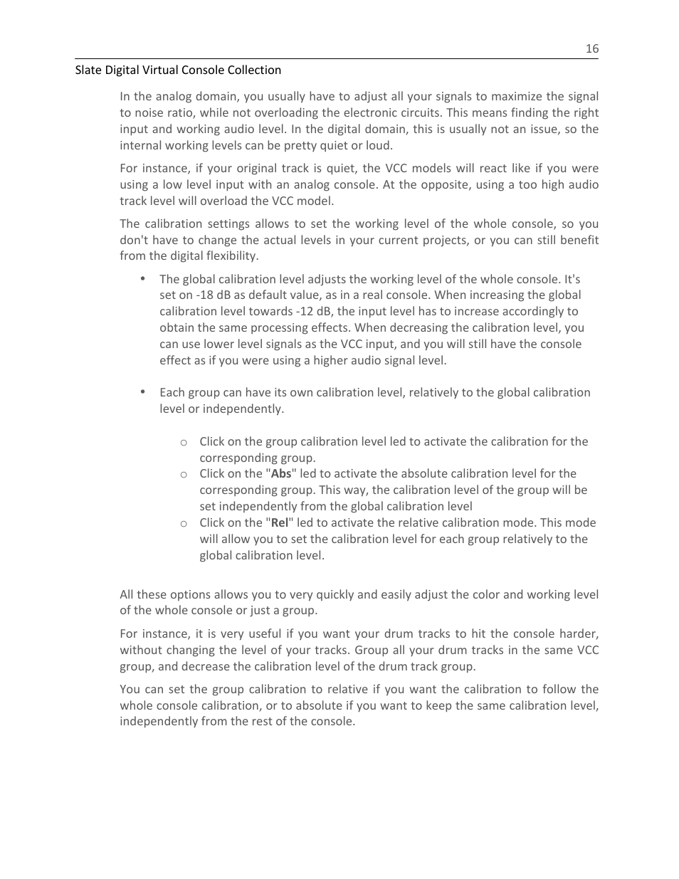Slate Digital The Virtual Console Collection User Manual | Page 16 / 23