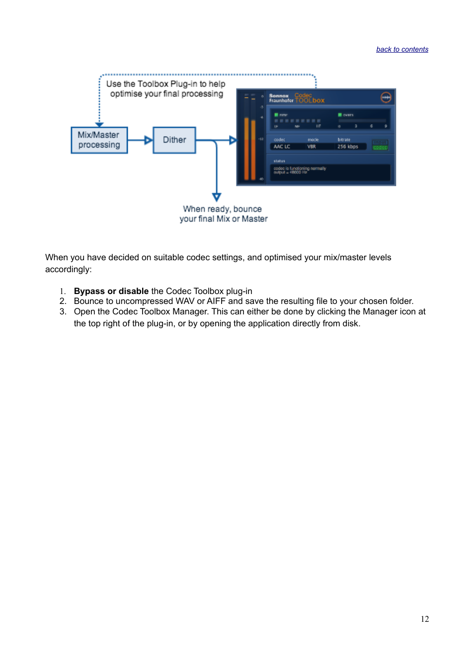 Sonnox Fraunhofer Codec Toolbox User Manual | Page 14 / 45