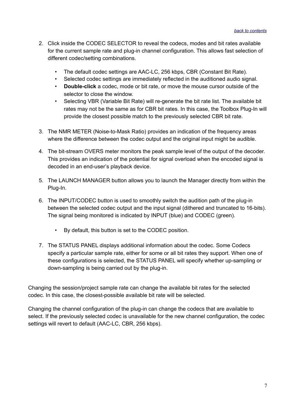 Sonnox Fraunhofer Codec Toolbox User Manual | Page 9 / 45