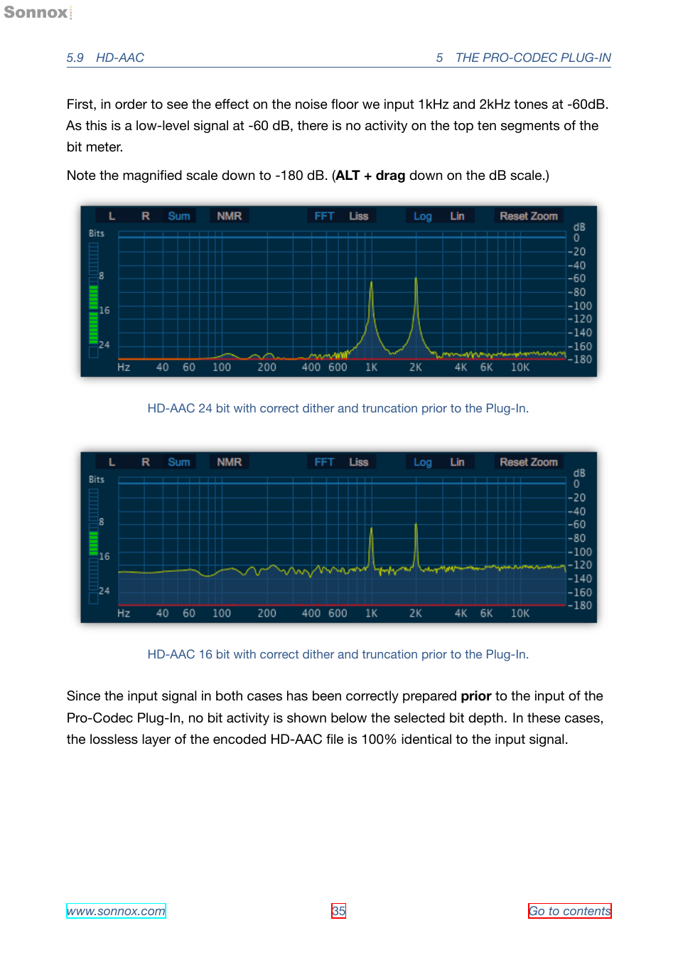 Sonnox Fraunhofer Pro-Codec User Manual | Page 35 / 89