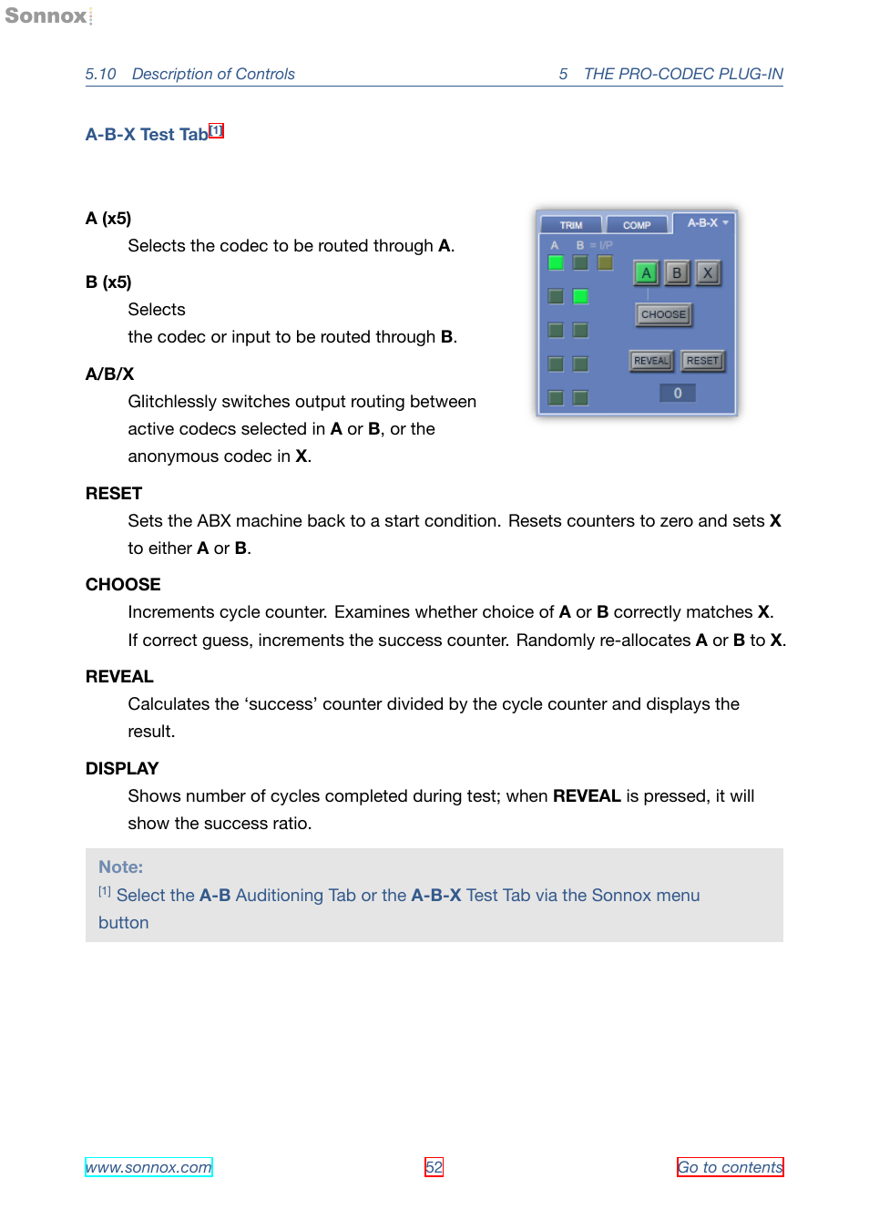 Sonnox Fraunhofer Pro-Codec User Manual | Page 52 / 89