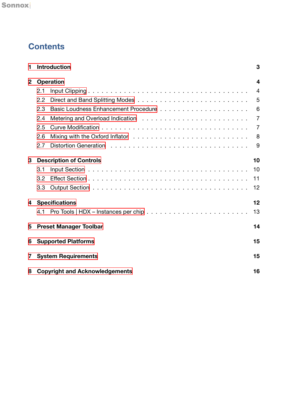 Sonnox Oxford Inflator User Manual | Page 2 / 16