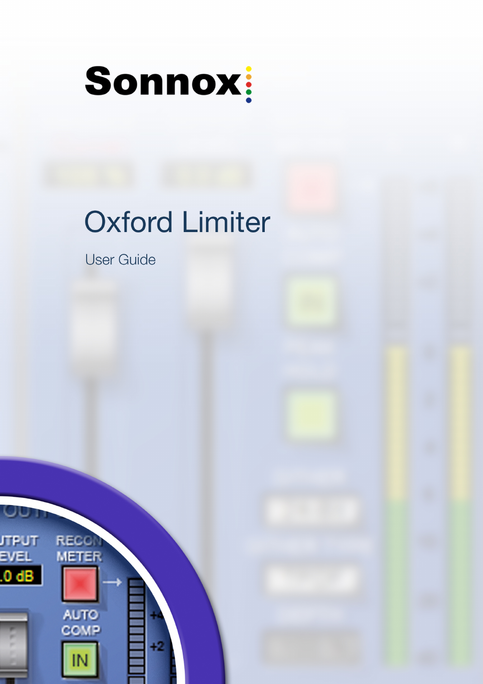 Sonnox Oxford Limiter User Manual | 40 pages