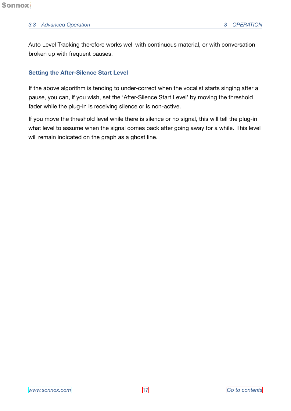 Sonnox Oxford SuprEsser User Manual | Page 17 / 41