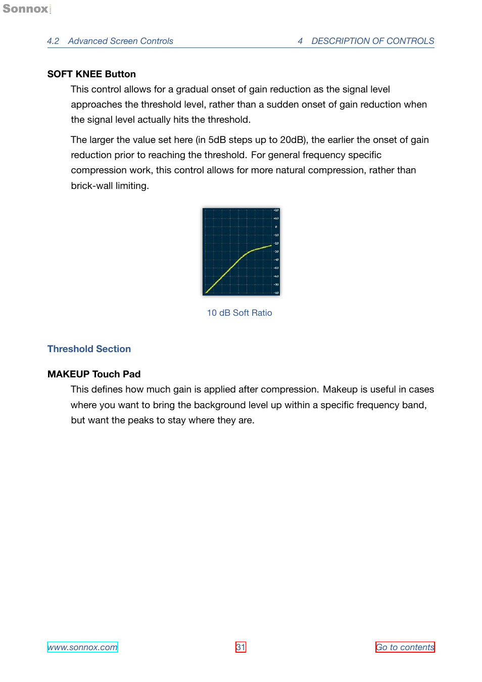 Sonnox Oxford SuprEsser User Manual | Page 31 / 41