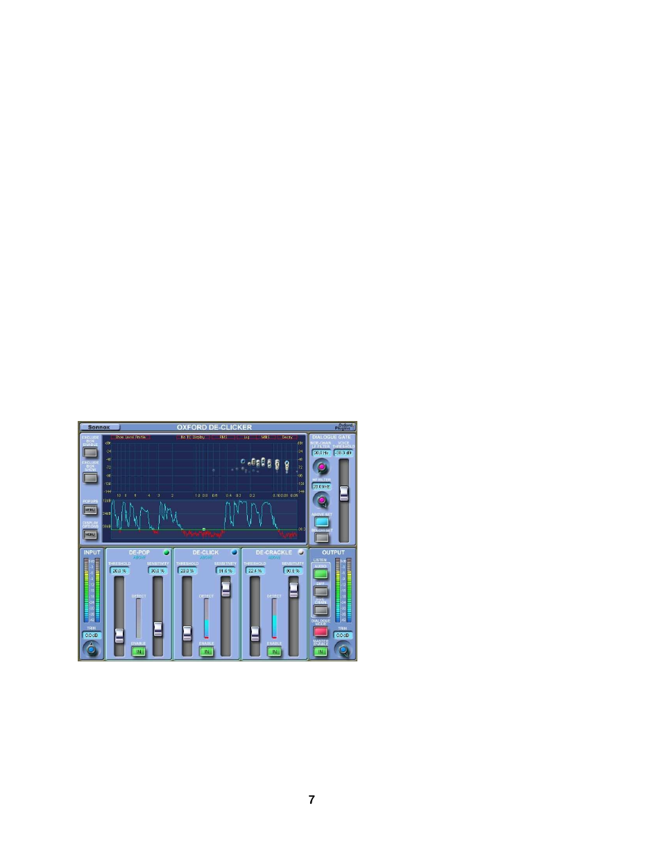 Sonnox Oxford Restore User Manual | Page 7 / 38